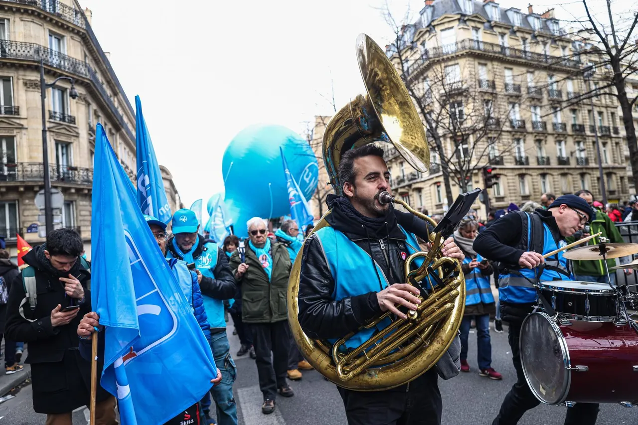 Nationwide strike in France against planned pension reform