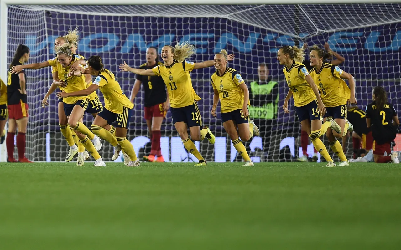 UEFA Women&#8217;s EURO 2022 &#8211; quarter final Sweden vs Belgium
