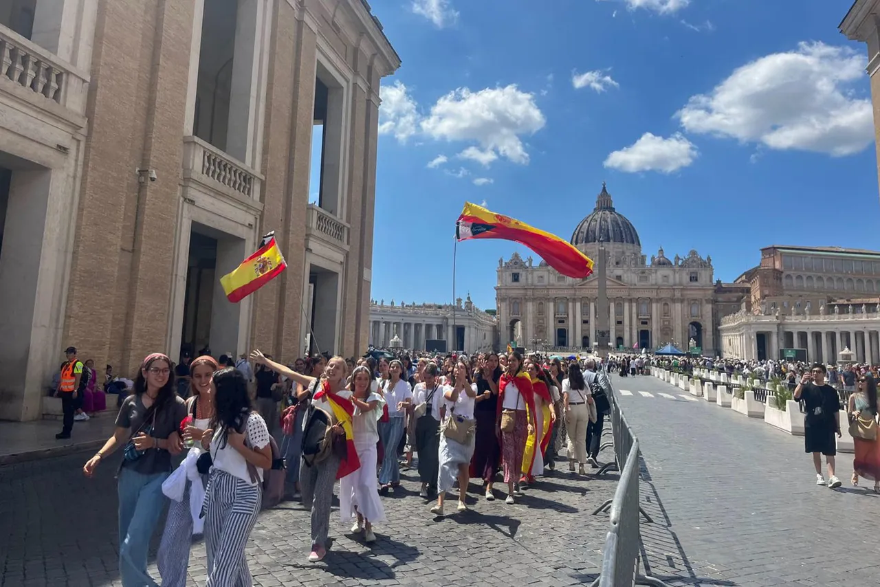 Los jóvenes invaden Roma por el Jubileo de la Juventud: &#8220;Me siento como en un Mundial&#8221;