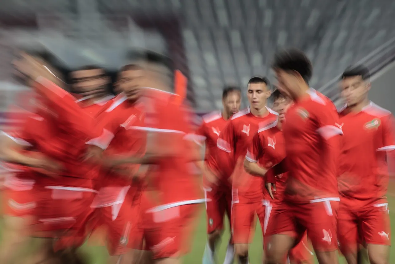 Entrenamiento de Marruecos