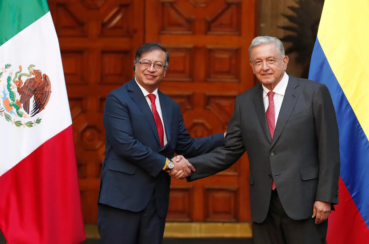 Presidentes de México y Colombia se reúnen para abordar drogas y migración