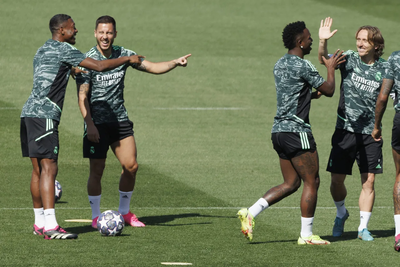Entrenamiento del Real Madrid