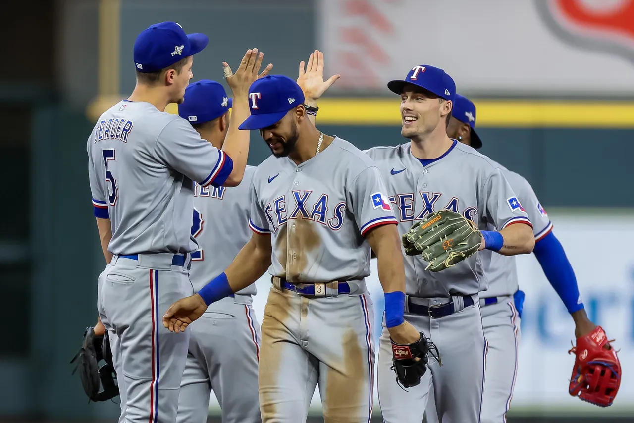 MLB Playoffs &#8211; Texas Rangers at Houston Astros