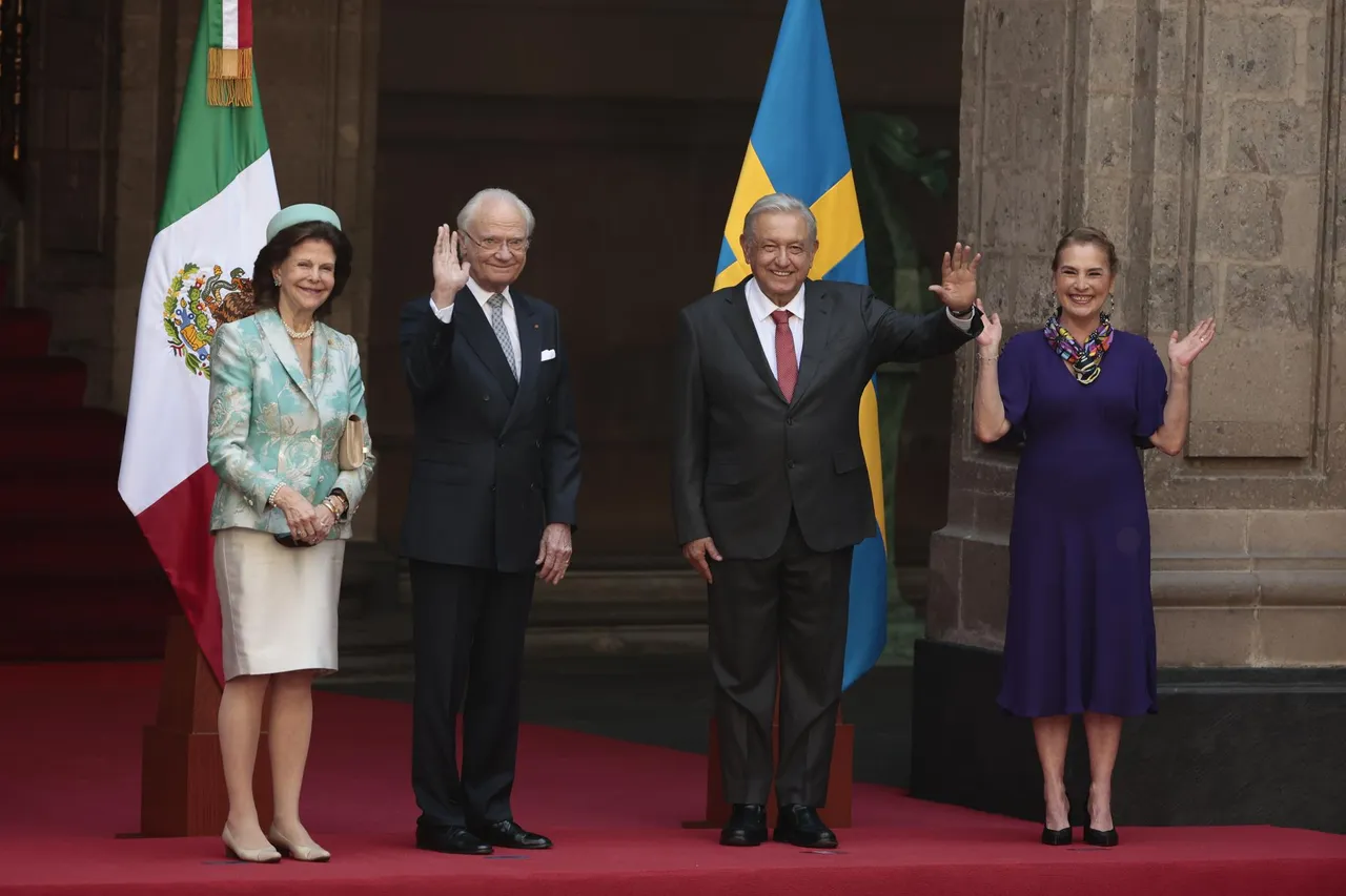 El presidente de México recibirá a los reyes de Suecia en su visita de cultura y negocios
