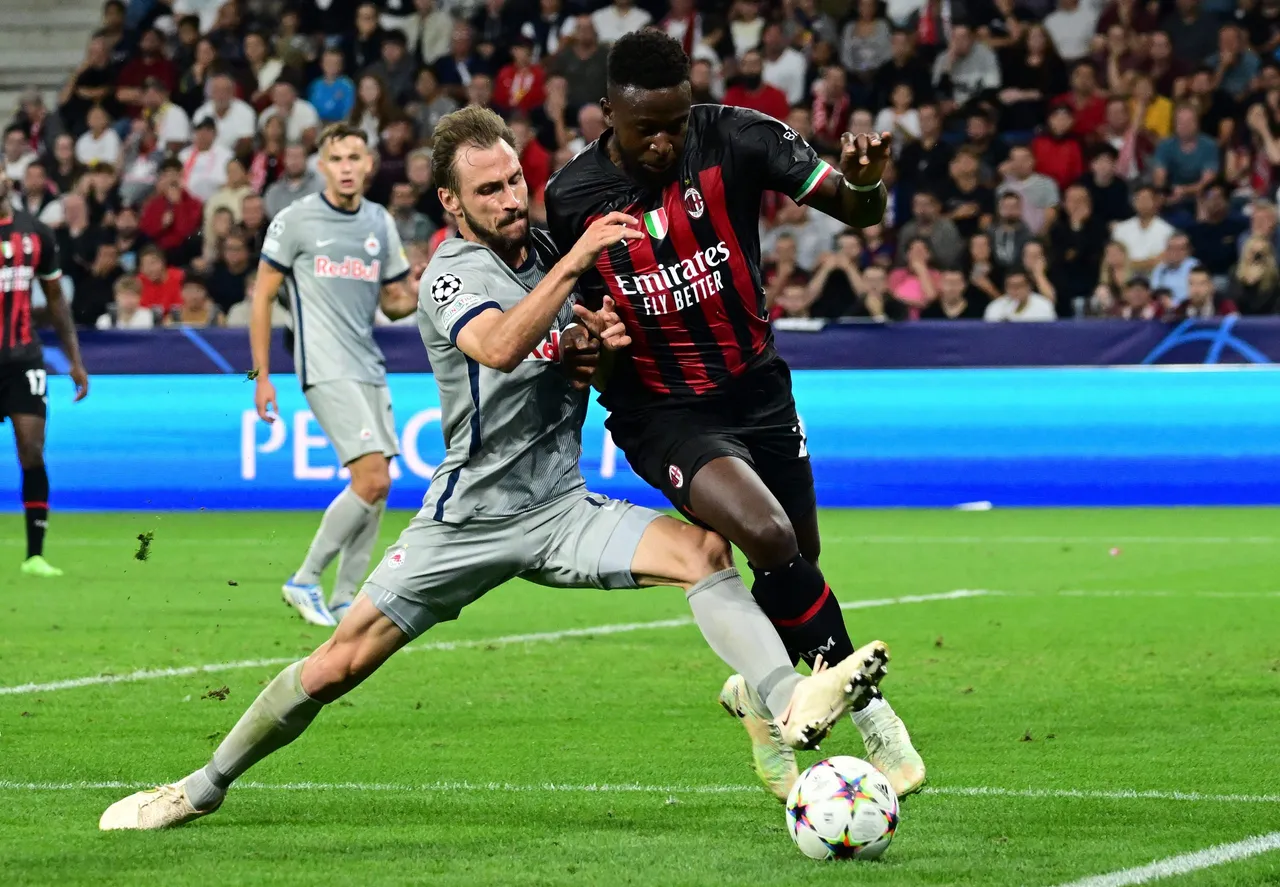 Red Bull Salzburg vs AC Milan
