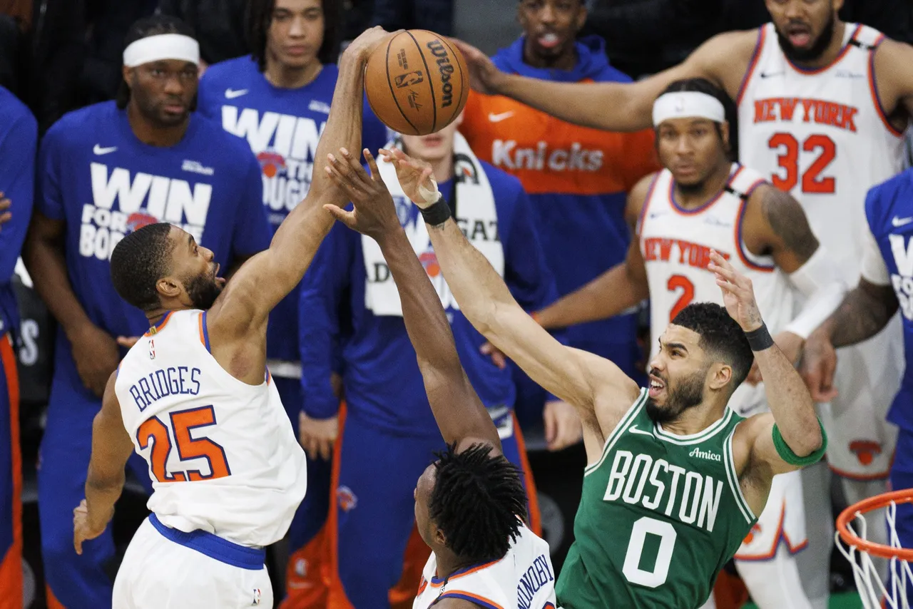 NBA Playoffs &#8211; New York Knicks at Boston Celtics