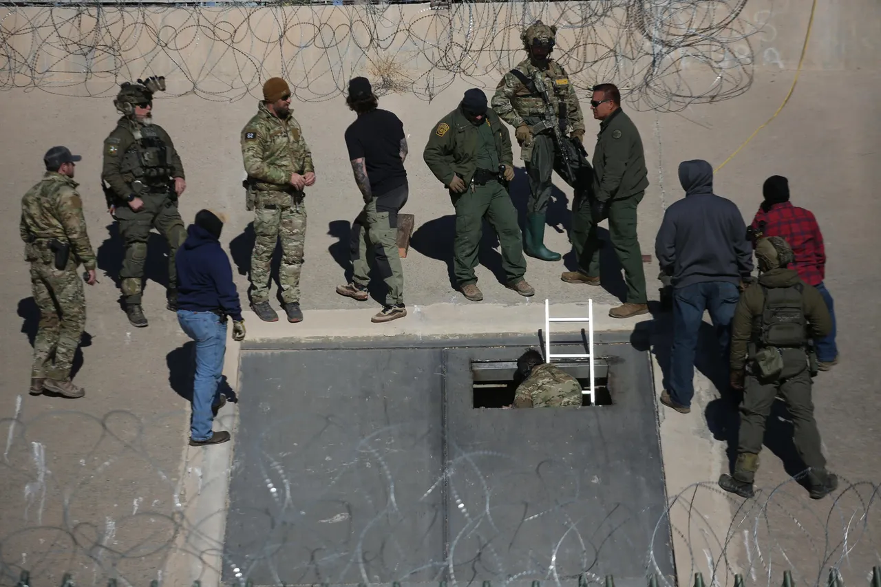 México y EE.UU. hallan túnel clandestino en el río Bravo para cruzar migrantes y droga