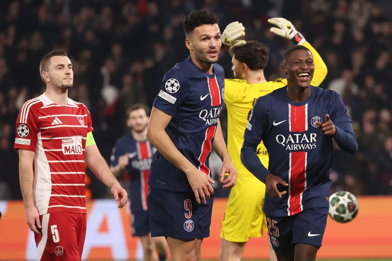 UEFA Champions League &#8211; PSG vs Stade Brest