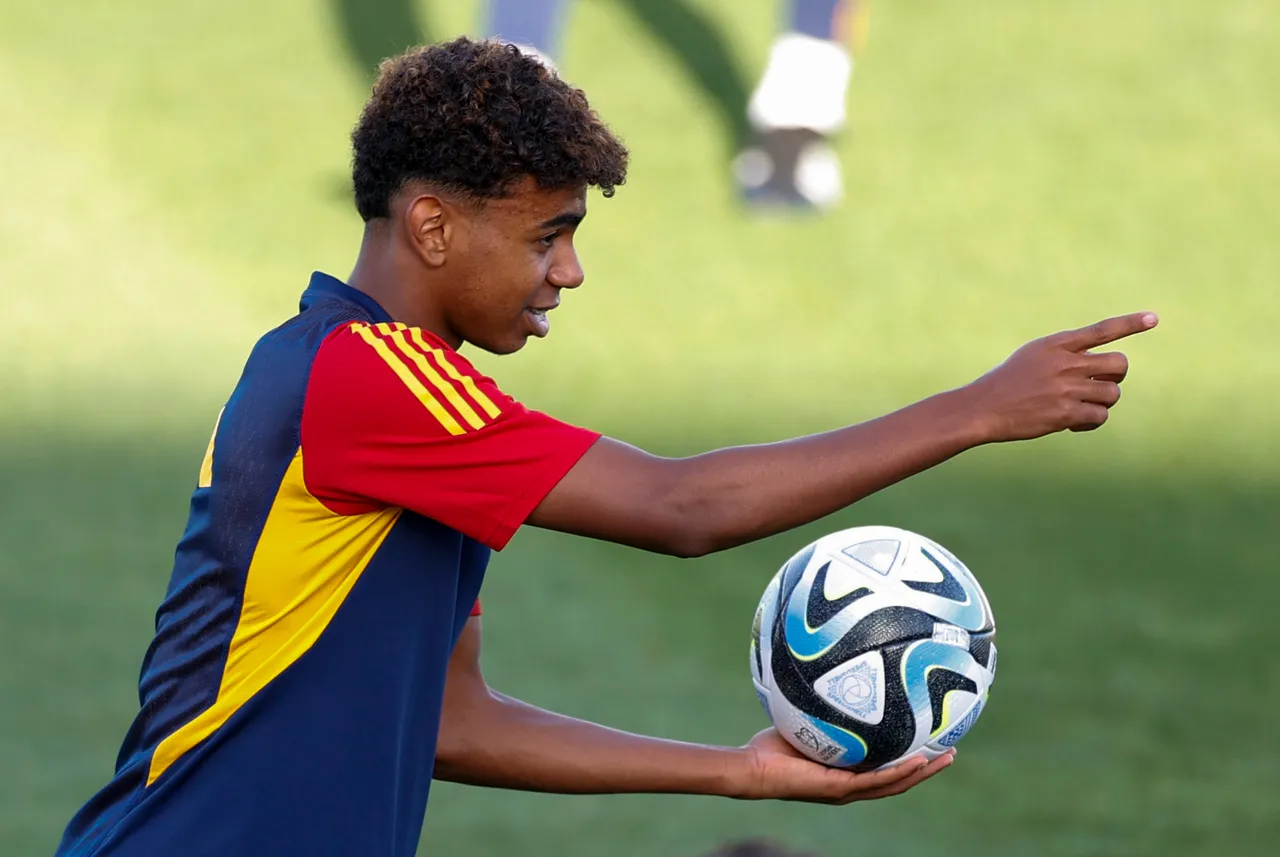 Entrenamiento de la Selección Española de Fútbol