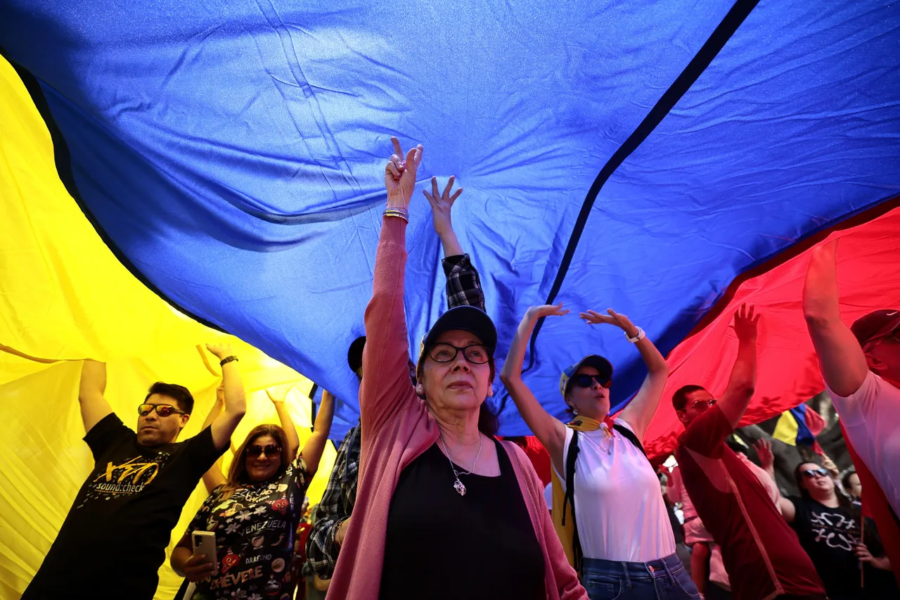 Manifestación Contra el presidente Nicolás Maduro en Ciudad de México