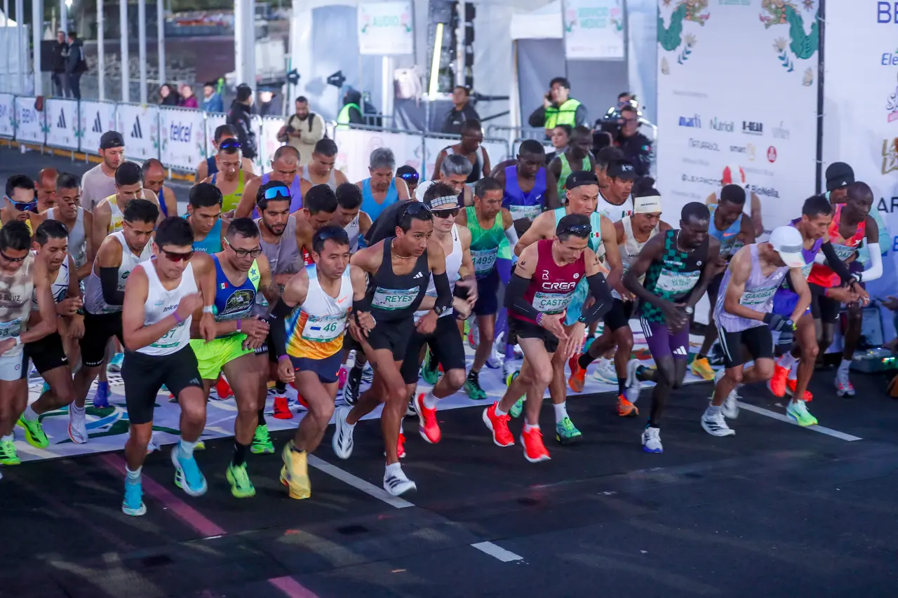 El peruano Cristhian Pacheco se llevó la victoria en el Maratón de la Ciudad de México 2026, al completar los 42.1 kilómetros en 2 horas, 19 minutos y 43 segundos.