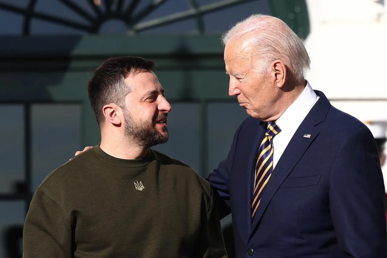 Ukrainian President Zelensky meets with US President Biden