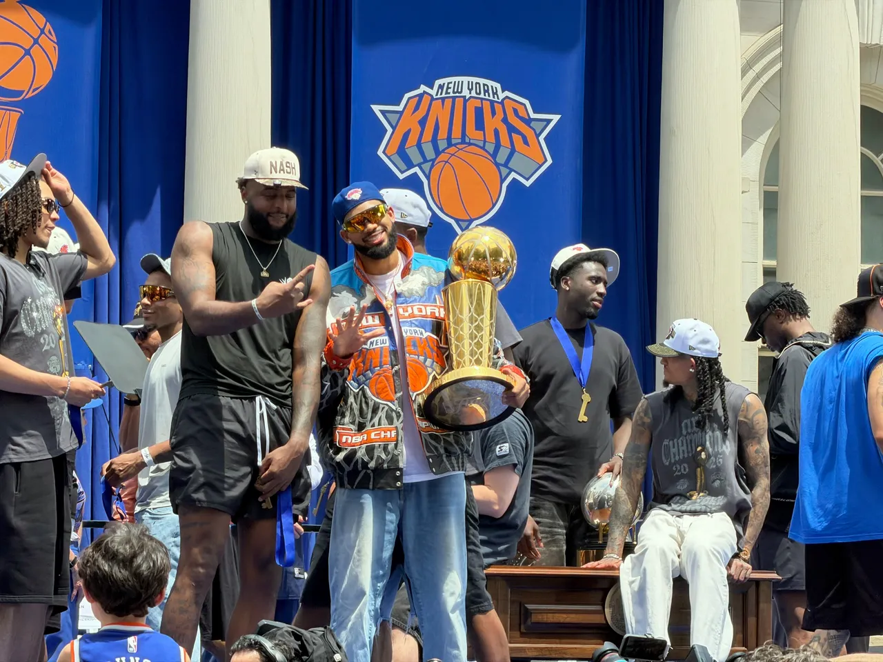 Mamdani en la celebración de los Knicks: &#8220;Cuando nos dicen que algo es imposible, ganamos&#8221;