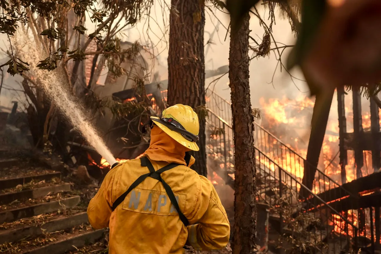 Wildfires force thousands of evacuations in Los Angeles area