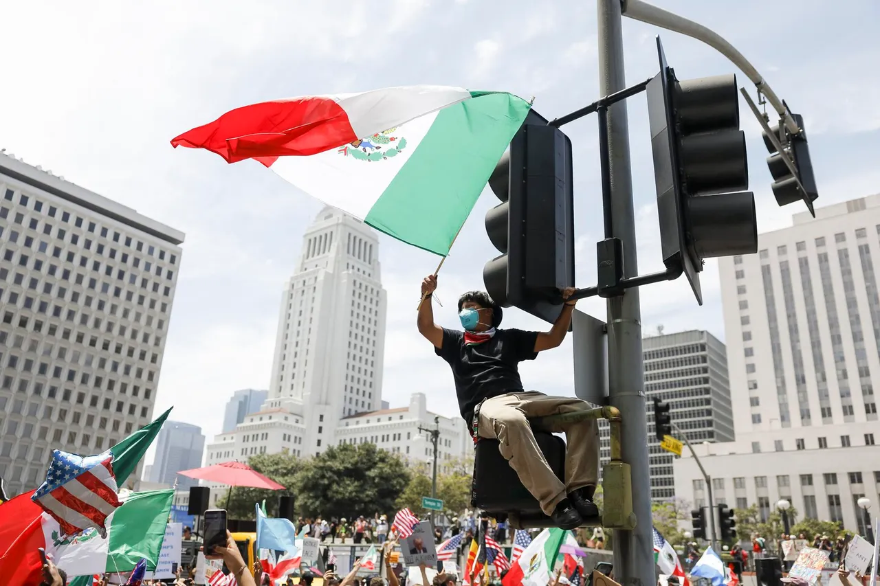 No Kings Protest against Donald Trump in Los Angeles
