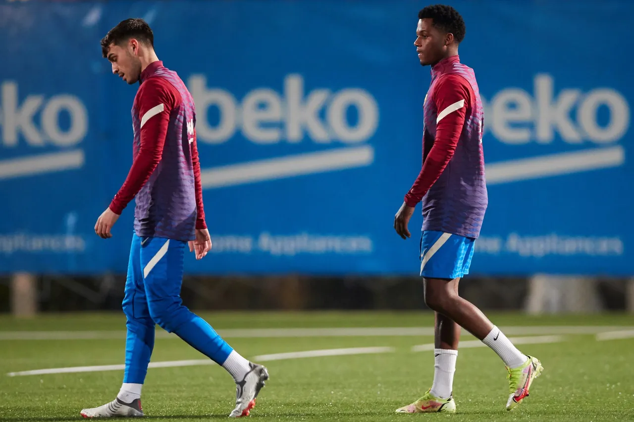 Entrenamiento FC Barcelona
