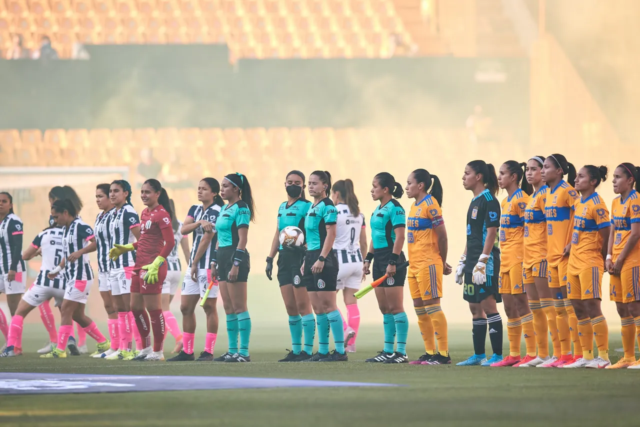 Liga BBVA MX Femenil Guard1anes 2021 Tigres UANL vs Monterrey SFV