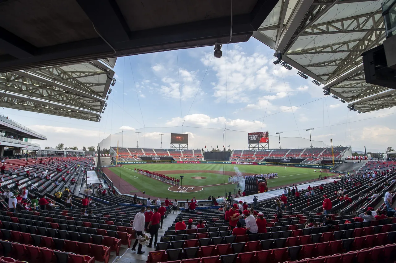 LMB 2021 El Aguila de Veracruz vs Diablos Rojos de Mexico J1