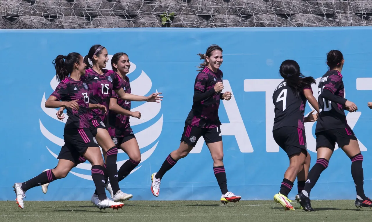 Seleccion Femenil 2021  Mexico 2-1 Canada Amistoso