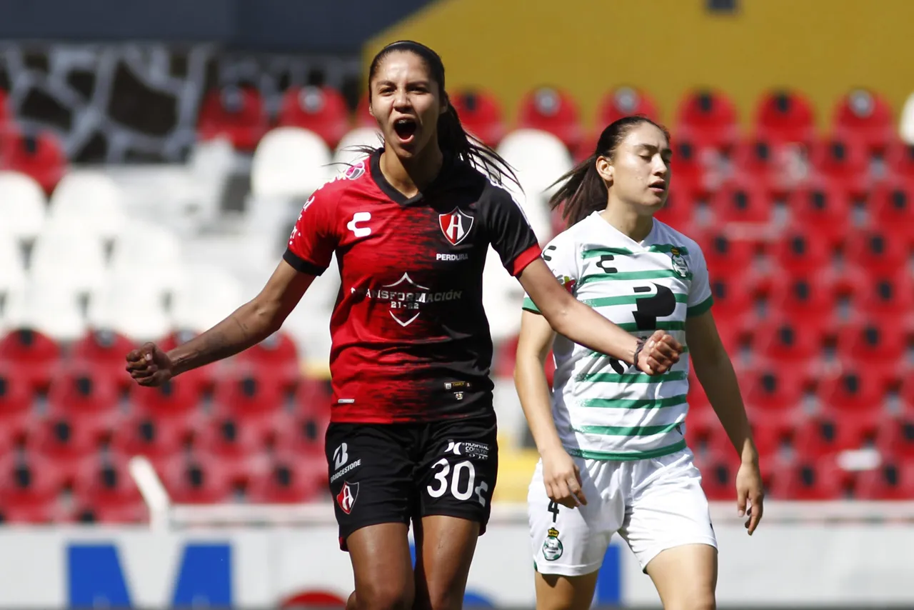 Liga MX Femenil Apertura Grita Mexico 2021 Atlas vs Santos CFV