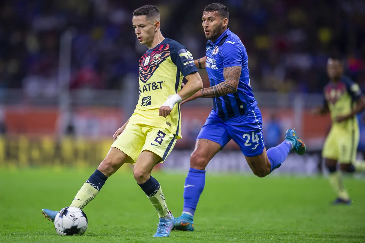 Liga BBVA MX Clausura Grita Mexico C22 2022 America vs Cruz Azul
