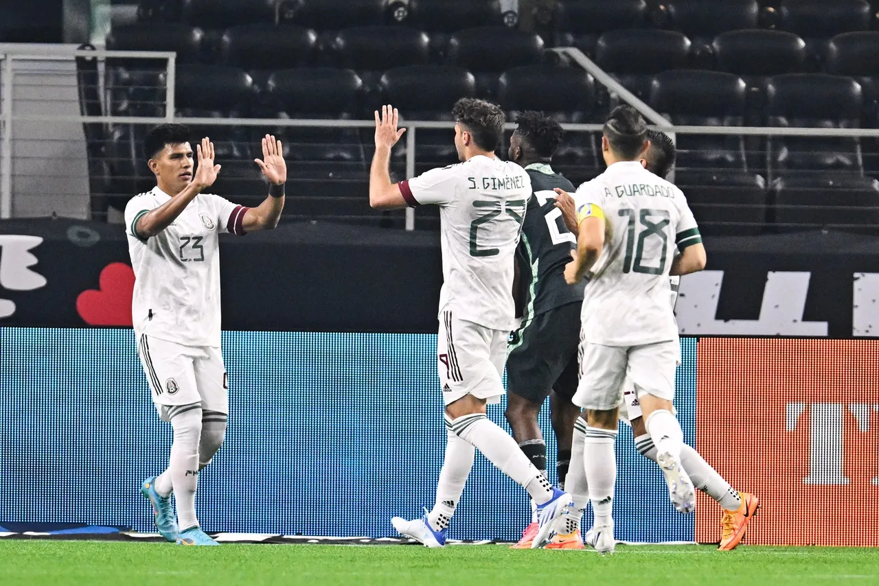 Seleccion Mexicana 2022 Mexico vs Nigeria