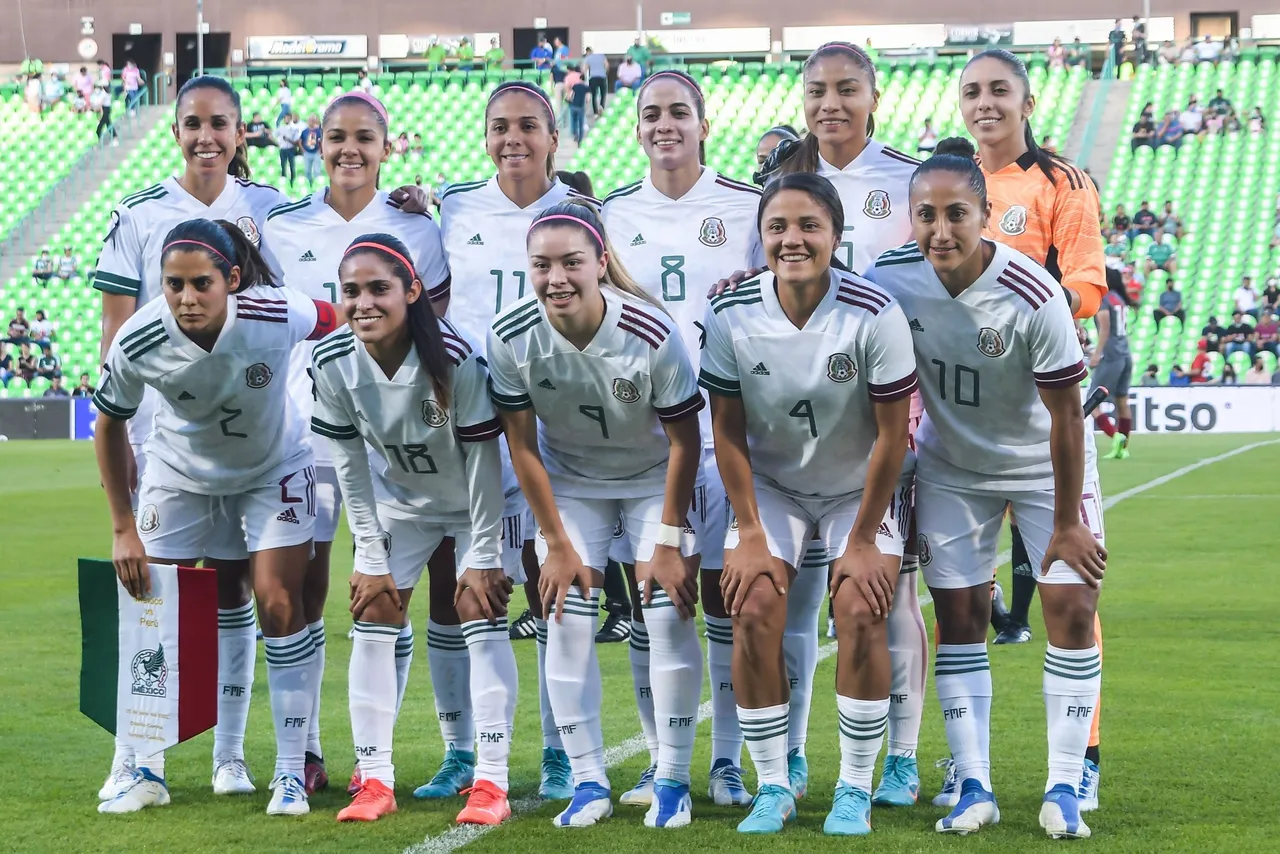 Seleccion Femenil 2022 Mexico vs Peru