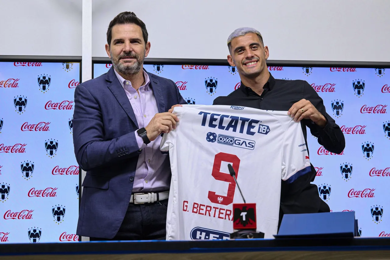 Liga BBVA MX Apertura 2022 Presentacion German Berterame Refuerzo del Equipo Monterrey
