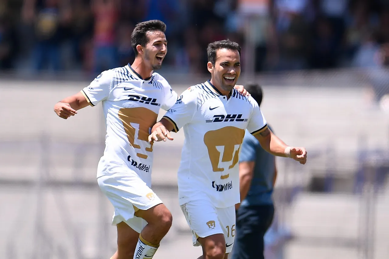 Liga BBVA MX Apertura 2022 Pumas UNAM vs Necaxa
