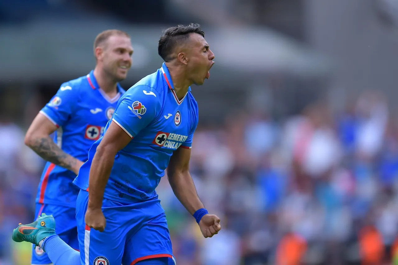 Liga BBVA MX Apertura 2022 Cruz Azul vs Necaxa