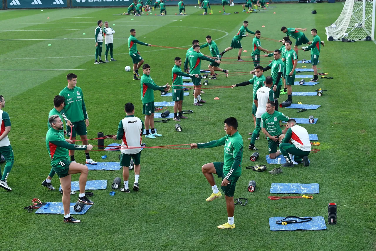 Seleccion Mexicana 2022 Mexico Trainig