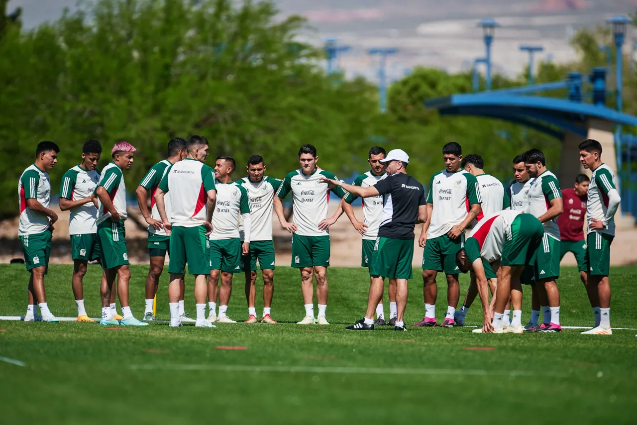 CONCACAF NATIONS LEAGUE 2022-2023 Mexico Training