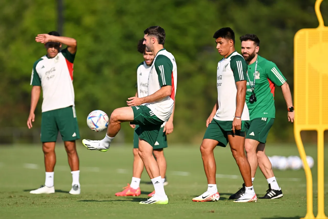 Seleccion Mexicana 2023 Mexico team Training Session