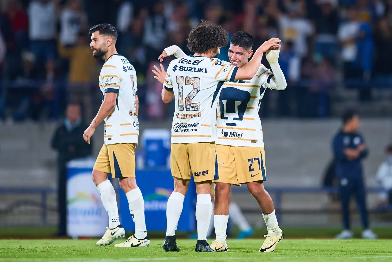 Liga BBVA MX Apertura 2024 Pumas UNAM 2-0 Queretaro
