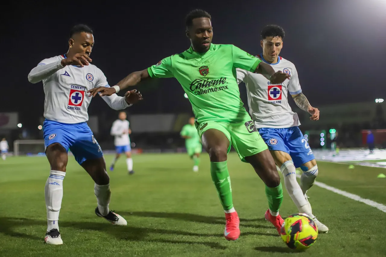 Liga BBVA MX Clausura 2025 FC Juarez vs Cruz Azul