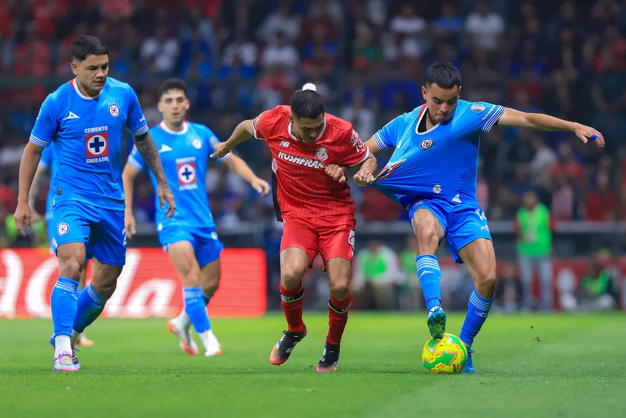 Liga BBVA MX Clausura 2025 Toluca vs Cruz Azul