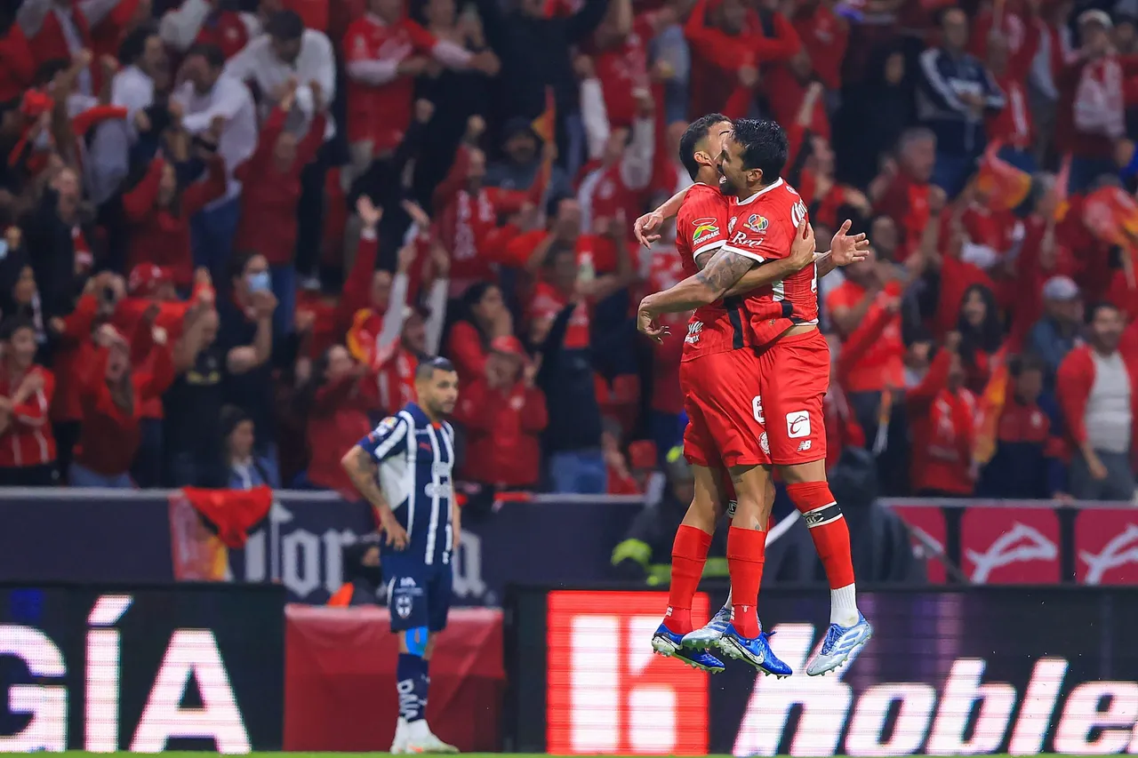 Liga BBVA MX Clausura 2025 Toluca vs Monterrey &#8211; CFV