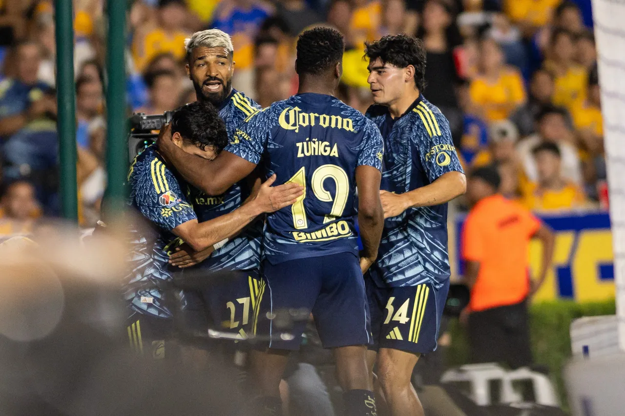 Liga BBVA MX Apertura 2025 Tigres UANL vs America