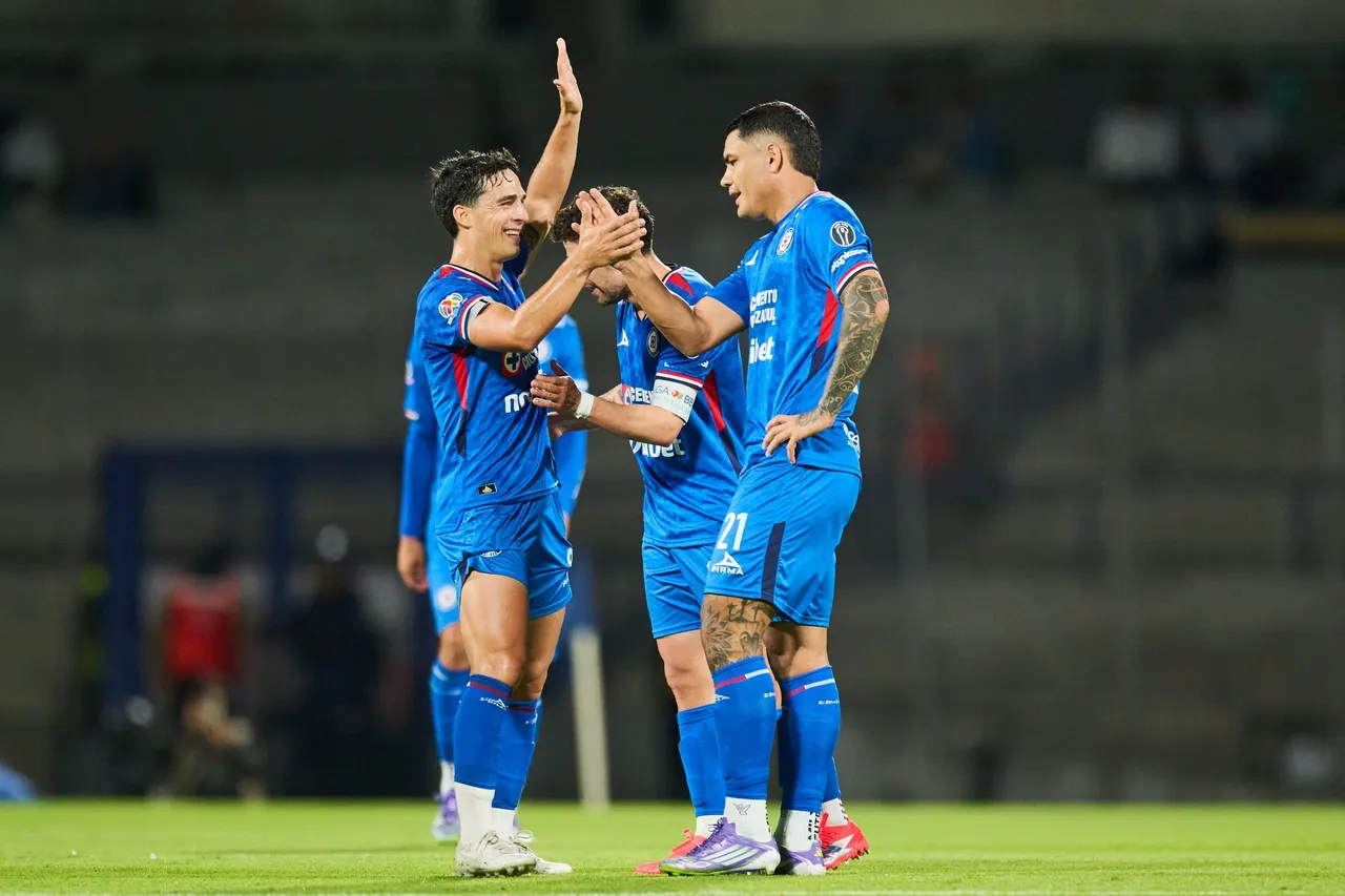 Liga BBVA MX Apertura 2025 Cruz Azul vs Santos