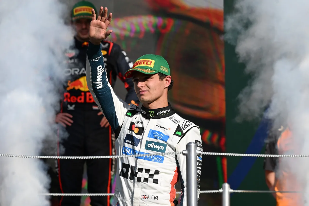 El británico Lando Norris (McLaren) se quedó con el triunfo en el Gran Premio de la Ciudad de México, la vigésima cita del calendario 2025