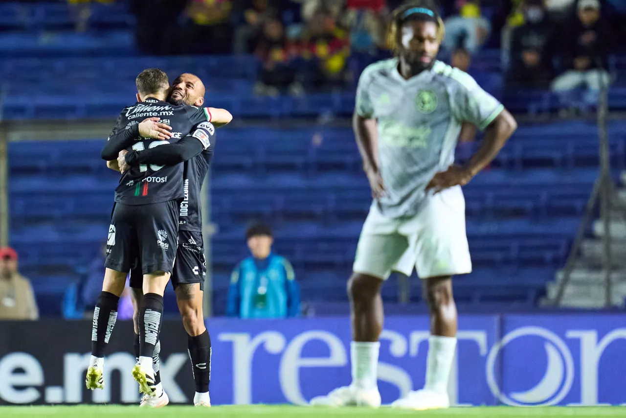 San Luis dio la nota este miércoles en la segunda jornada del torneo Clausura 2026 al derrotar a domiciliio por 0-2 al América, que jugó 70 minutos