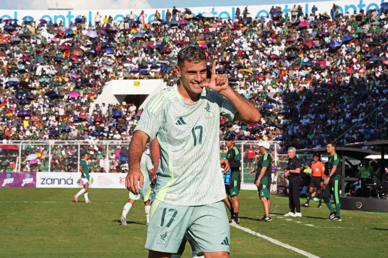 La selección de México venció por 0-1 a la de Bolivia con un gol del delantero de origen argentino Germán Berterame en el partido amistoso jugado este domingo