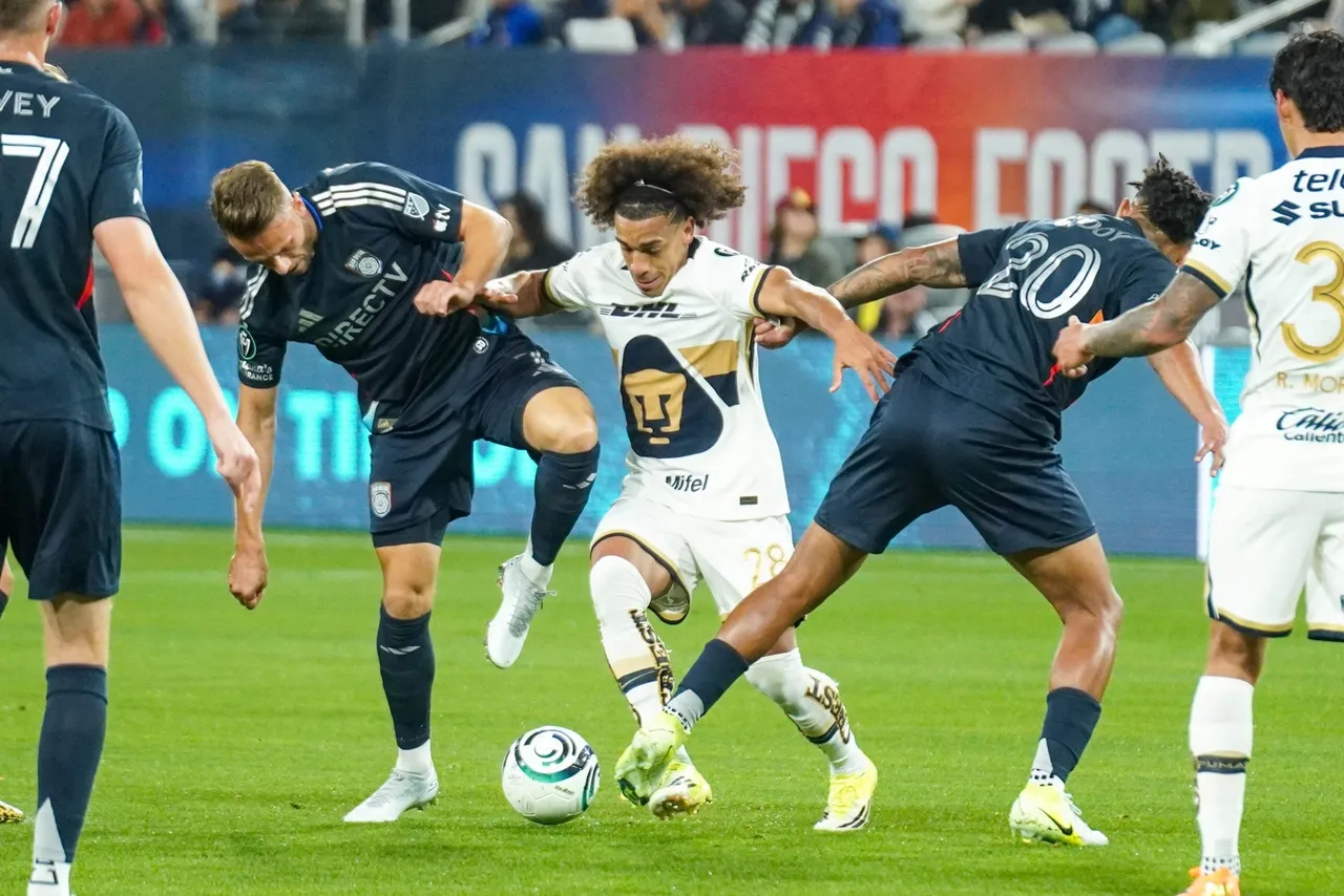 Pumas se vino abajo en la segunda mitad y terminó goleado por San Diego FC, por lo que ahora necesita una auténtica hazaña en la vuelta en Ciudad Universitaria.