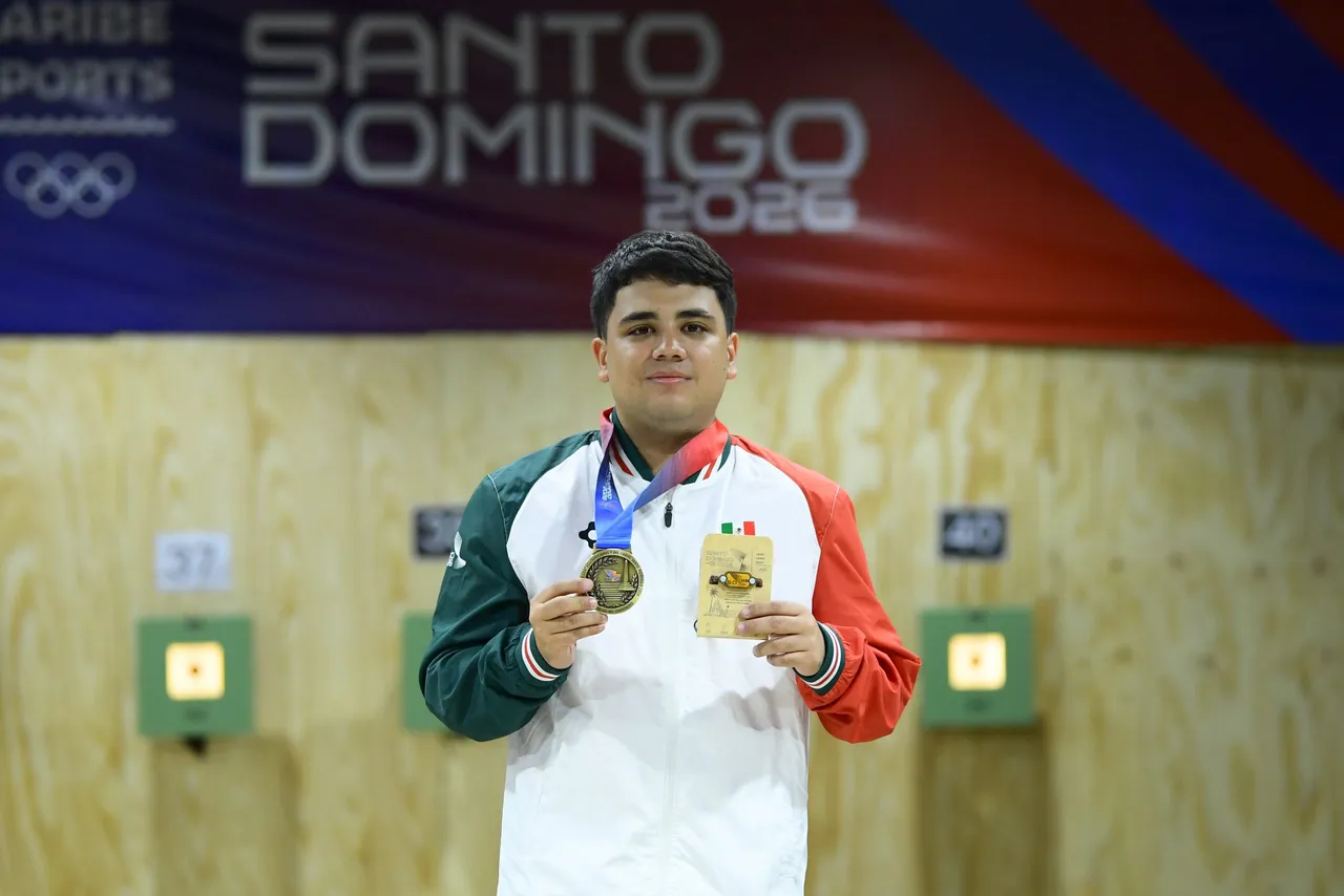 La selección mexicana de tiro deportivo continúa como una de las grandes protagonistas de los Juegos Centroamericanos y del Caribe Santo Domingo 2026