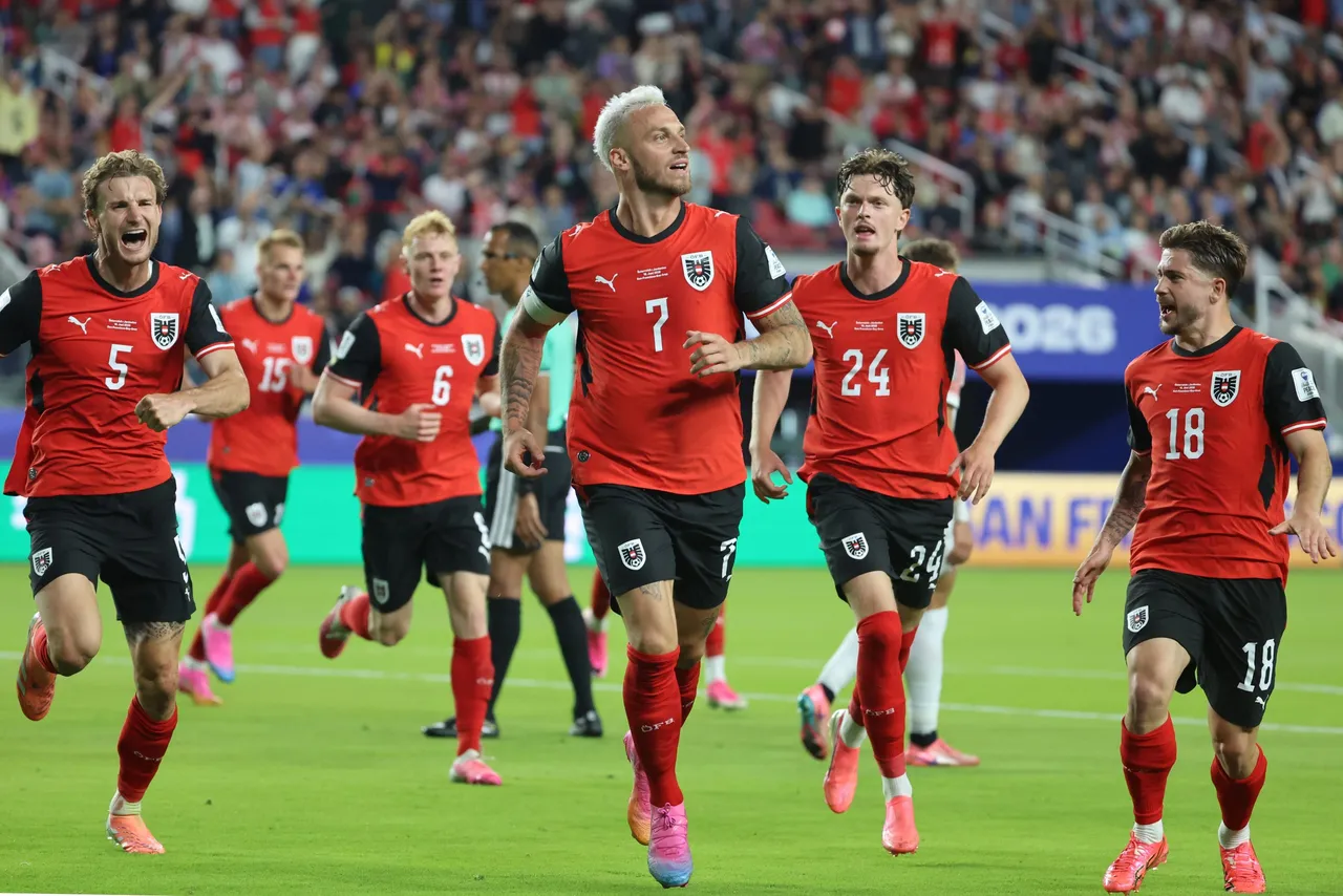 Austria venció 3-1 a la debutante Jordania en el Estadio de la Bahia de San Francisco y arrancó con triunfo el Mundial 2026