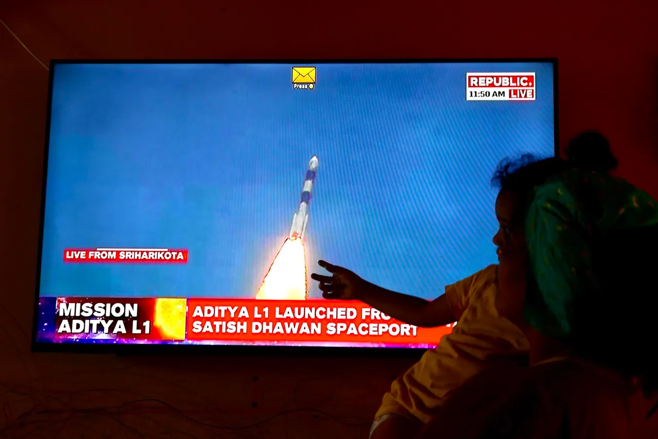 Successful launch of Aditya L1 at Sriharikota, Andhara Pradesh