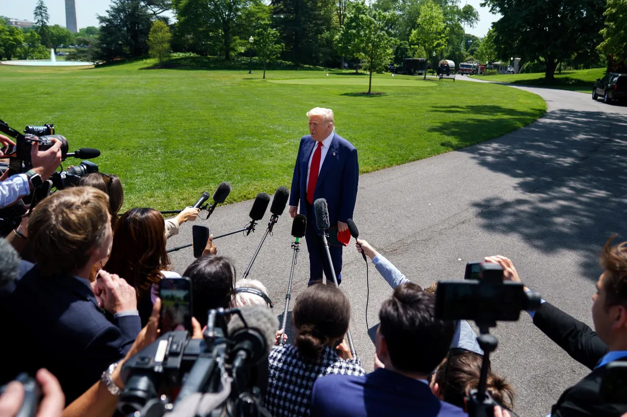 US President Donald Trump departs to Michigan on his 100 days in office