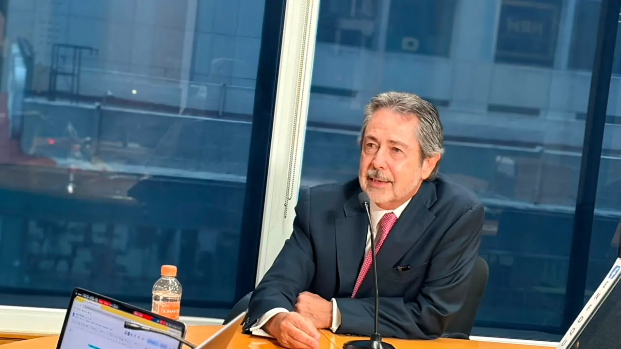 "El empresario es el factor de la economía":  Septién Michell | FOTO JUAN JOSÉ ROSALES 