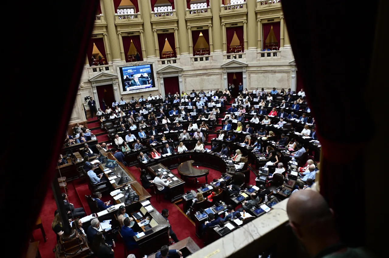 Diputados de Argentina debateN la &#8220;ley ómnibus&#8221; de Milei