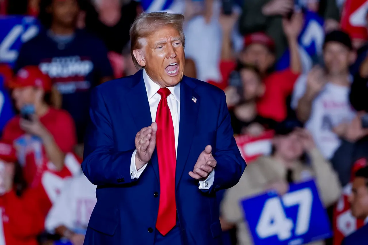 Republican presidential nominee Donald Trump campaigns in Atlanta, Georgia